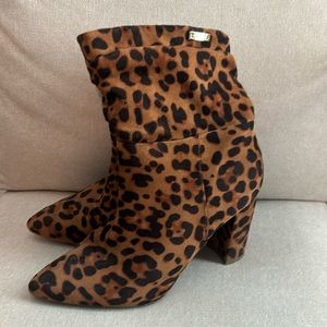 Bebe slouch suede boots